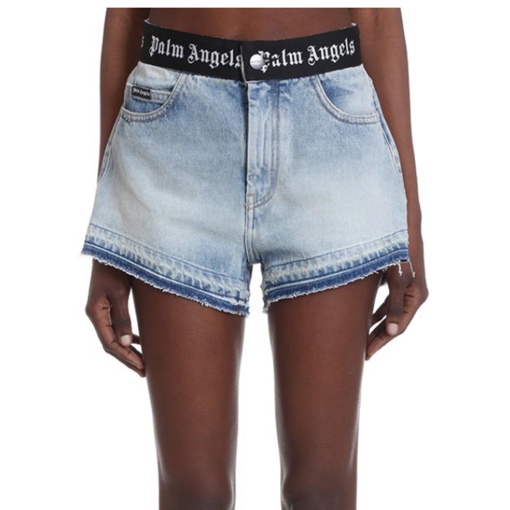 Palm Angels Denim Shorts